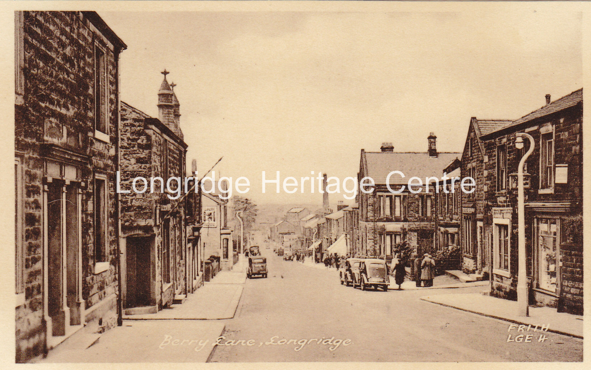 101B - Berry Lane - A view looking downhill - 1950
